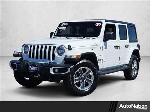 Used 2020 Jeep Wrangler Unlimited Sahara image 1