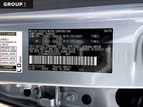 Used 2025 Lexus RX 350 Premium Plus w/ Accessory Package (Z1) image 34