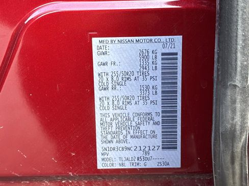 Used 2022 Nissan Pathfinder SL w/ SL Premium Package image 31