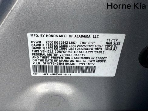 Used 2017 Honda Pilot Touring image 30