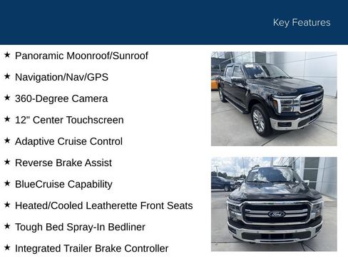 Used 2025 Ford F150 Lariat w/ Equipment Group 501A Mid AWD/4WD image 37