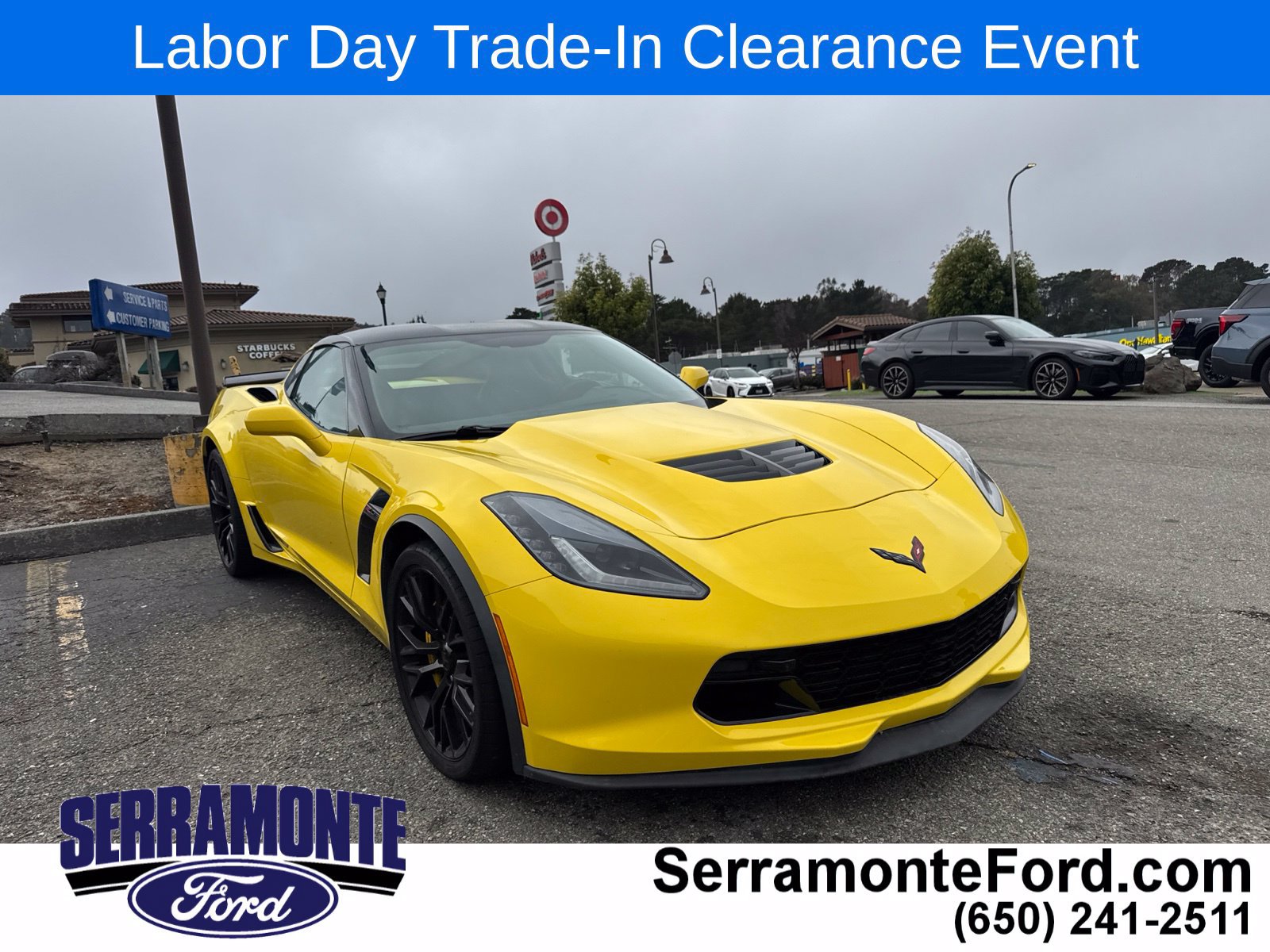 Used 2016 Chevrolet Corvette Z06 w/ 3LZ Preferred Equipment Group RWD image 1