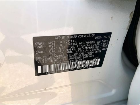 Used 2020 Subaru Ascent Premium w/ Sport Package AWD/4WD image 31