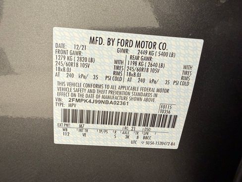 Used 2022 Ford Edge SEL w/ Convenience Package image 15