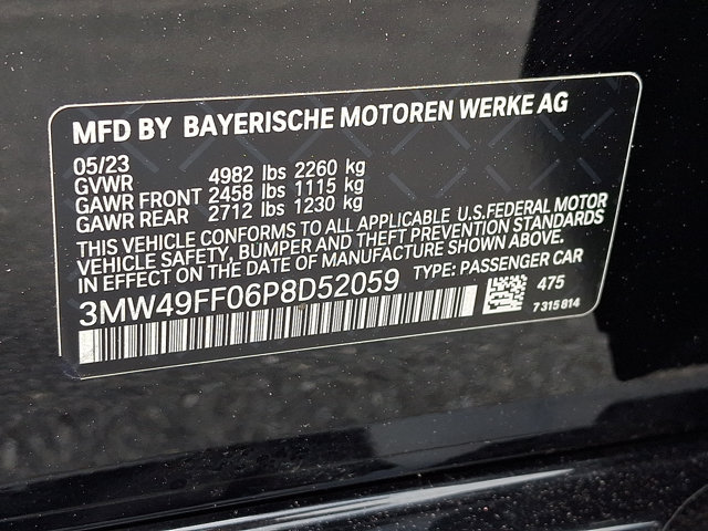 Certified 2023 BMW M340i xDrive w/ Premium Package AWD/4WD image 33