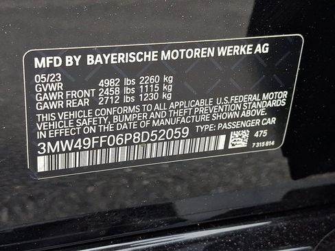 Certified 2023 BMW M340i xDrive w/ Premium Package AWD/4WD image 33
