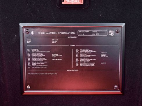 Used 2023 Ferrari 296 GTB RWD image 24