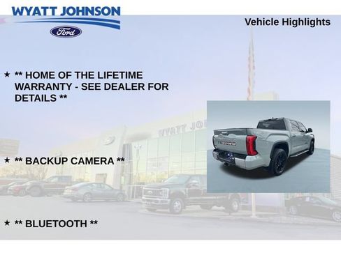 Used 2023 Toyota Tundra Limited w/ TRD Off-Road Package AWD/4WD image 5
