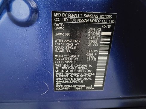 Used 2018 Nissan Rogue SV AWD/4WD image 33