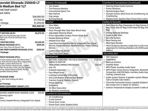 Used 2021 Chevrolet Silverado 2500 LT w/ Midnight Edition AWD/4WD image 1