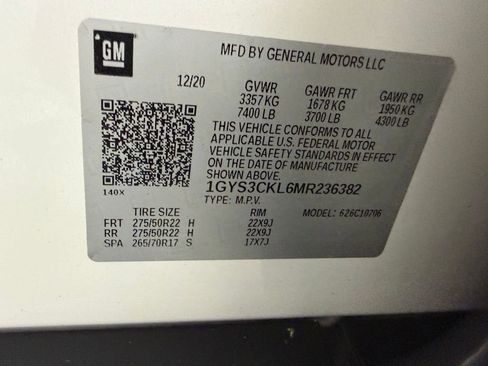 Used 2021 Cadillac Escalade Premium Luxury w/ Driver Assist Tech Package RWD image 38