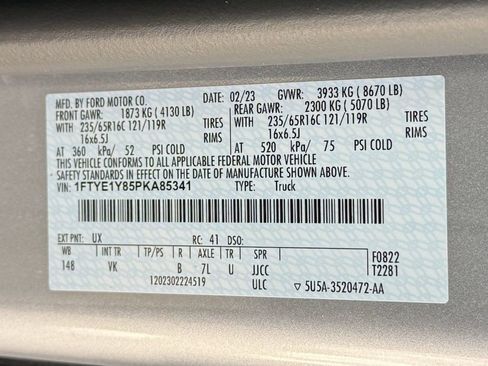 Used 2023 Ford Transit 150 Low Roof image 27