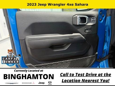 Used 2023 Jeep Wrangler Unlimited Sahara w/ Cold Weather Group AWD/4WD image 10