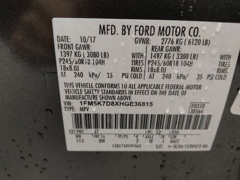 Used 2017 Ford Explorer XLT FWD image 33