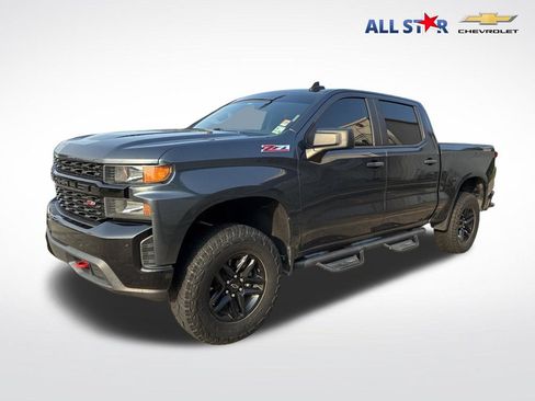 Used 2021 Chevrolet Silverado 1500 Custom Trail Boss w/ LPO, Dark Essentials Package AWD/4WD image 1