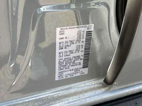 New 2026 Nissan Frontier Pro-X w/ Pro Premium Package image 35