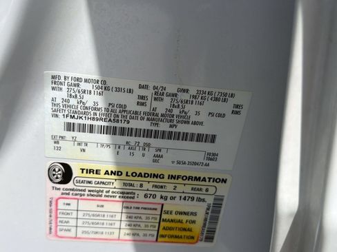 Certified 2024 Ford Expedition Max XLT RWD image 24