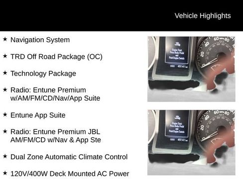 Used 2019 Toyota Tacoma TRD Off-Road w/ Technology Package AWD/4WD image 8