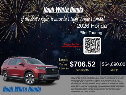 New 2026 Honda Pilot Touring