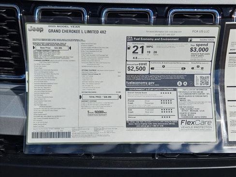 New 2025 Jeep Grand Cherokee L Limited w/ Trailer Tow Package image 17