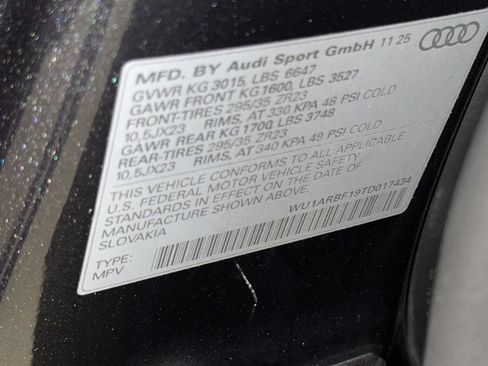 Used 2026 Audi RS Q8 performance AWD/4WD image 23