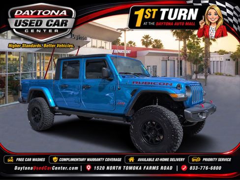 Used 2023 Jeep Gladiator Rubicon w/ LED Lighting Group AWD/4WD image 1