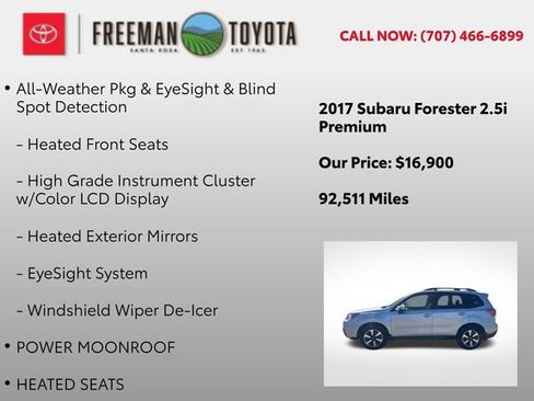 Used 2017 Subaru Forester 2.5i Premium AWD/4WD image 5