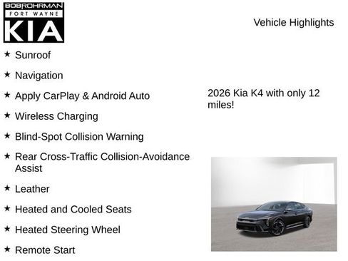 New 2026 Kia K4 GT-Line image 7