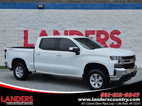 Used 2021 Chevrolet Silverado 1500 LT w/ Bed Protection Package AWD/4WD image 1