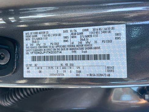 New 2026 Ford F150 STX w/ Equipment Group 200A AWD/4WD image 42