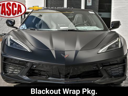 Certified 2025 Chevrolet Corvette Stingray Preferred Cpe w/ Stealth Interior Trim Package RWD image 4