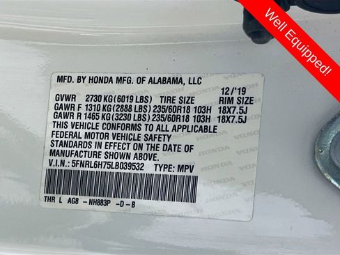 Used 2020 Honda Odyssey EX-L image 34