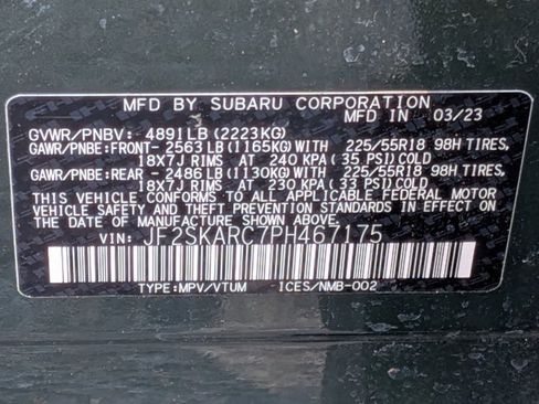 Used 2023 Subaru Forester Touring AWD/4WD image 25