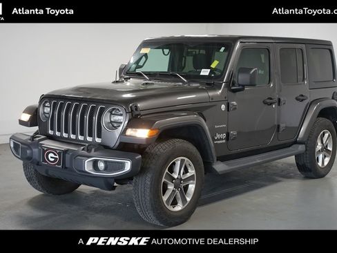 Used 2020 Jeep Wrangler Unlimited Sahara image 1
