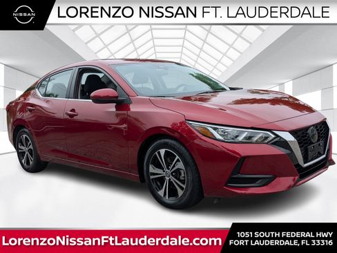 Certified 2023 Nissan Sentra SV image 1