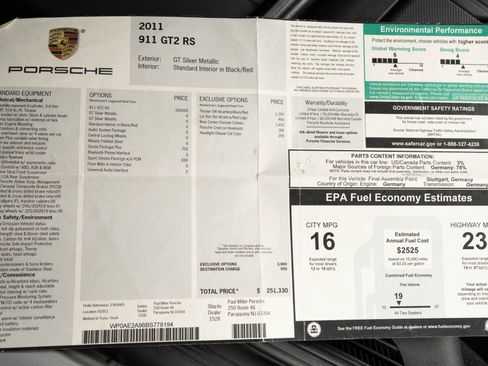 Used 2011 Porsche 911 GT2 RS image 52