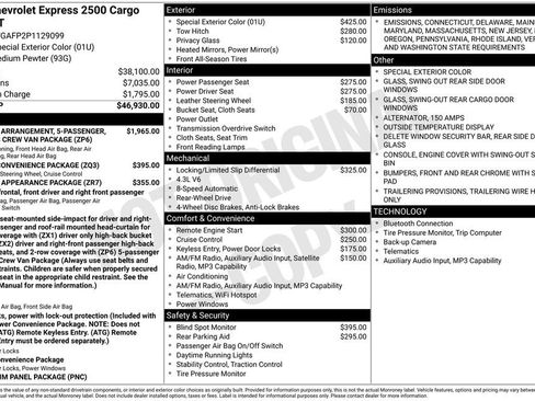 Used 2023 Chevrolet Express 2500 image 27