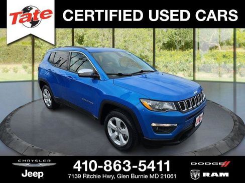 Certified 2019 Jeep Compass Latitude w/ Popular Equipment Group image 1