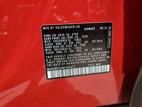 Used 2021 Volkswagen ID.4 Pro S w/ Gradient Package AWD/4WD image 40