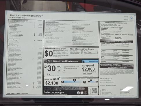 New 2026 BMW 230i Coupe w/ Premium Package image 13