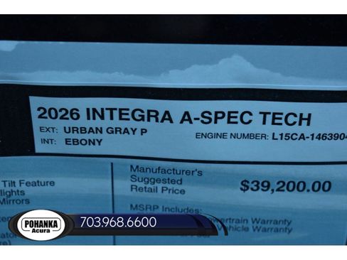 New 2026 Acura Integra A-Spec image 36