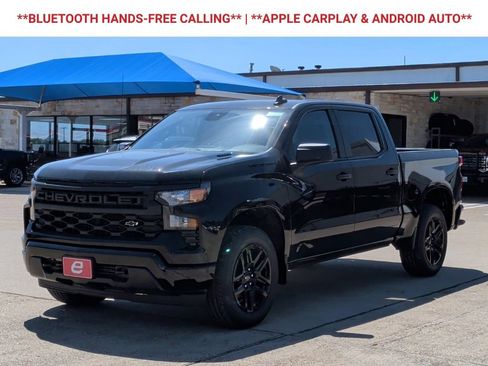 New 2026 Chevrolet Silverado 1500 Custom w/ LPO, Dark Essentials Package RWD image 3