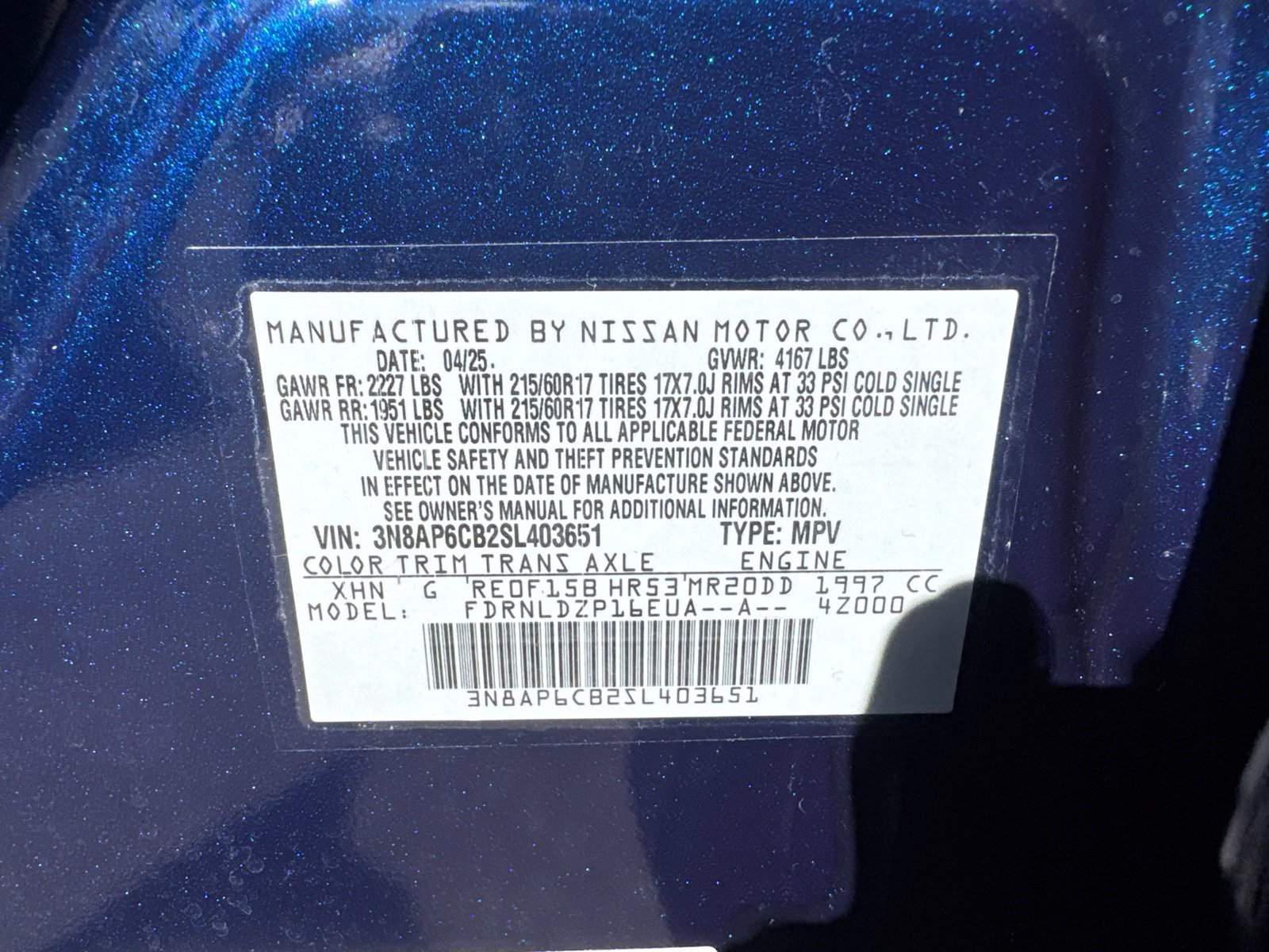 Used 2025 Nissan Kicks SV AWD/4WD image 24