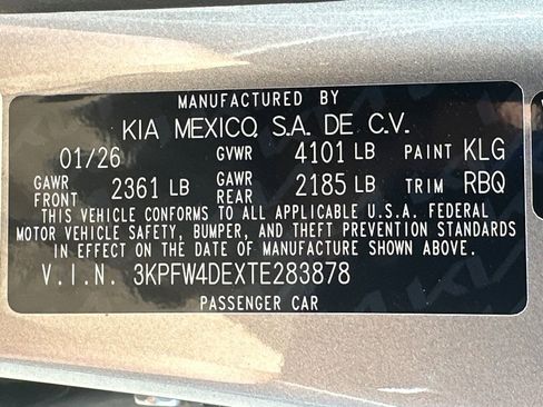 New 2026 Kia K4 GT-Line FWD image 33