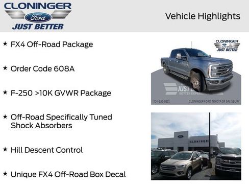 Used 2024 Ford F250 Lariat w/ FX4 Off-Road Package image 4