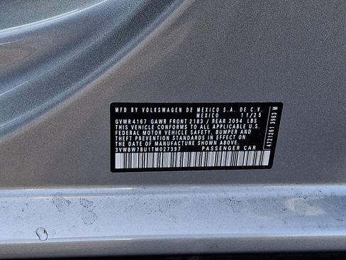 New 2026 Volkswagen Jetta S FWD image 18