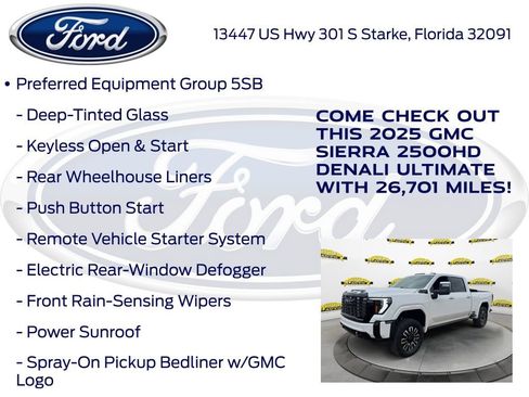 Used 2025 GMC Sierra 2500 Denali Ultimate image 20