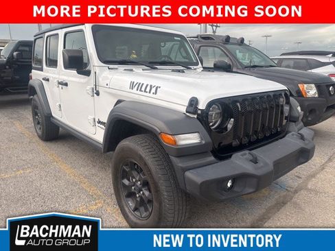 Used 2020 Jeep Wrangler Unlimited Sport AWD/4WD image 1