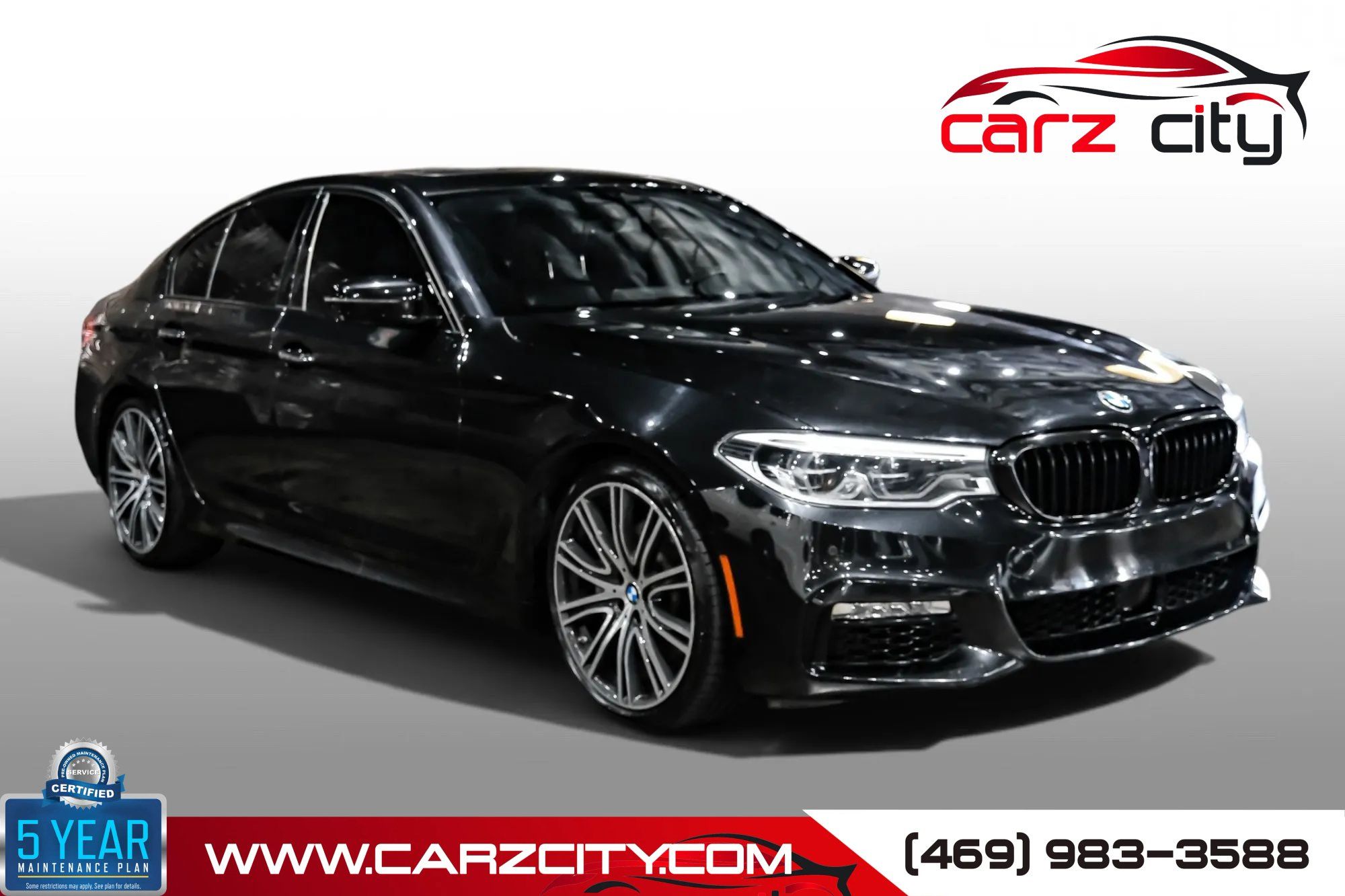 Used 2017 BMW 540i RWD image 1
