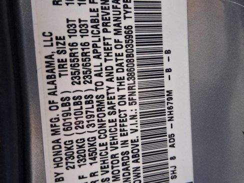 Used 2008 Honda Odyssey EX-L image 21